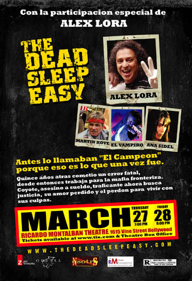 The Dead Sleep easy Poster back